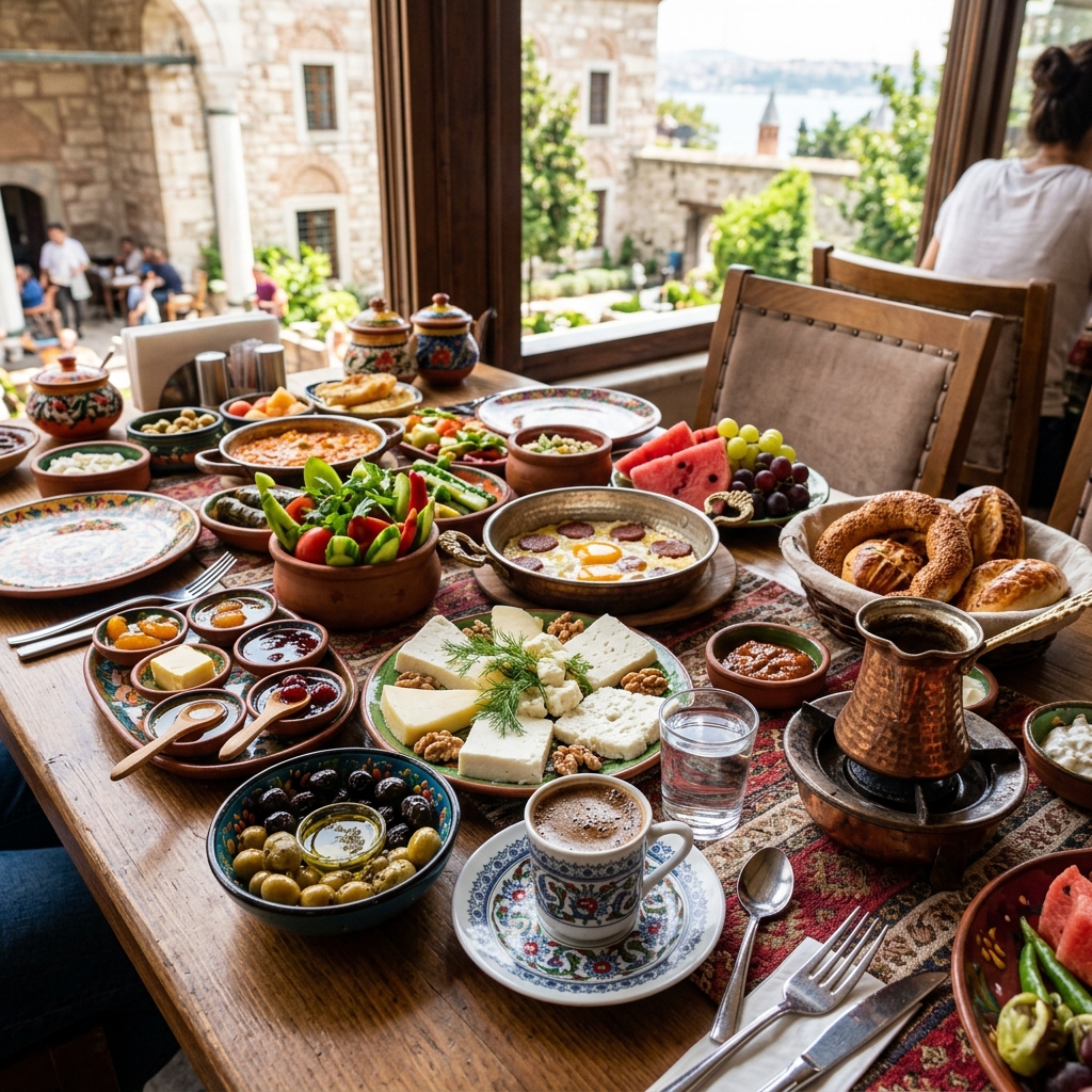 Kahvaltı Tabağı + Türk Kahvesi